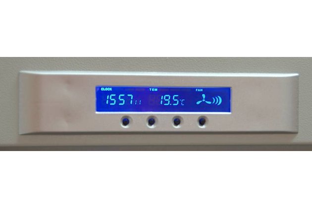 Detail digitálního termostatu