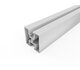 Hliníkový H profil - stříbrný elox Hliníkový H profil - stříbrný elox